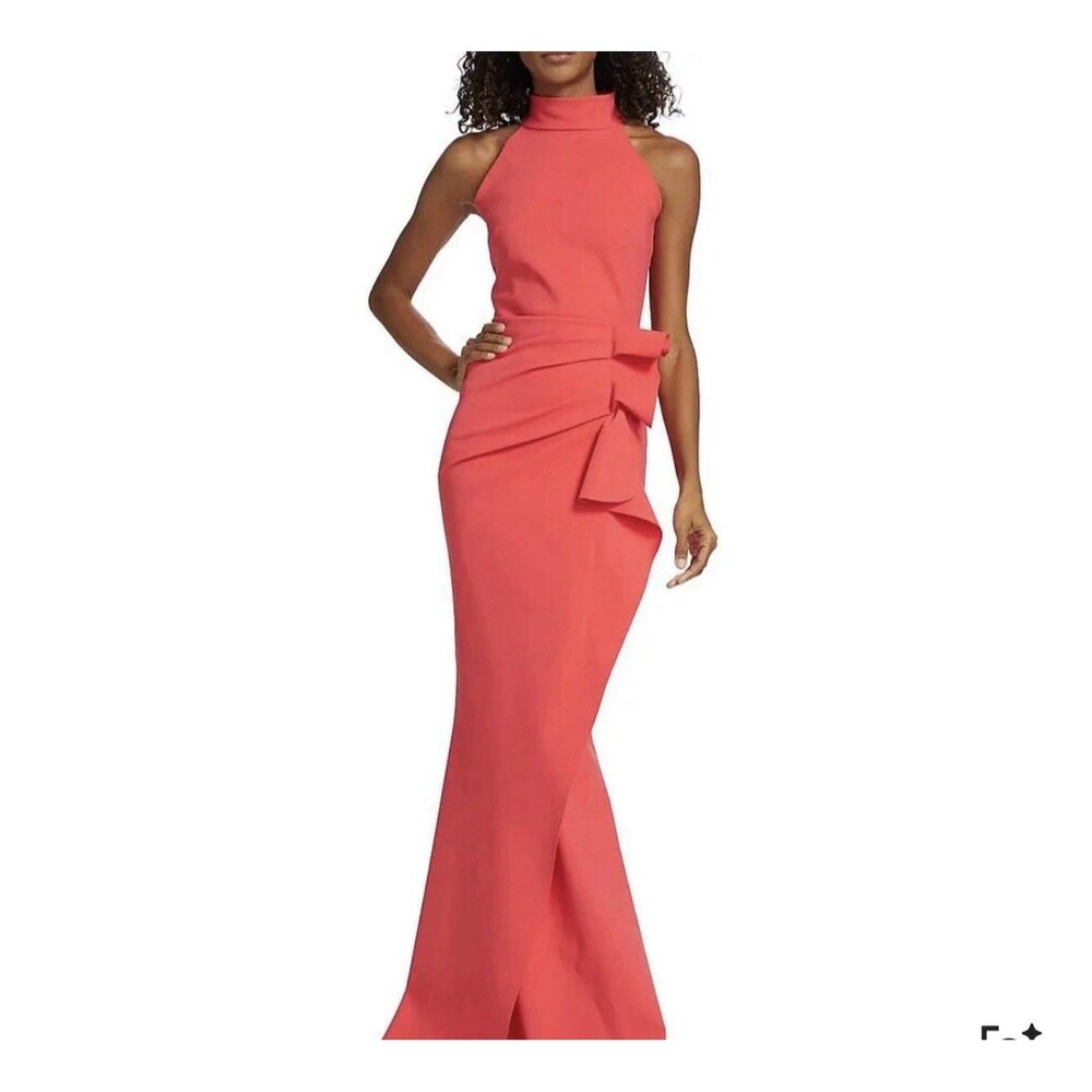 Chiara Boni La Petite Robe Gudrum Corallo Peach Women’s Gown Dress Size 40/ US 4